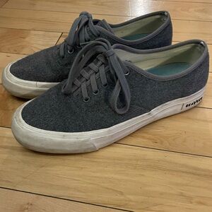 SeaVees for JCrew Gray Wool Sneakers